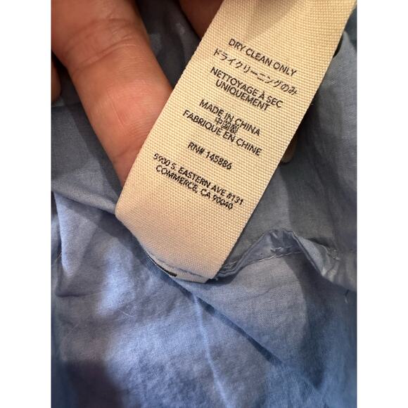 THE GREAT THE PARK DRESS INDIGO FOG WASH size 1 / US S - Picture 10 of 12